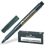 {{photo.Alt || photo.Description || 'Ручка капиллярная (линер) FABER-CASTELL "Finepen 1511", ЧЕРНАЯ, корпус темно-зеленый, линия 0,4 мм, 151199'}}