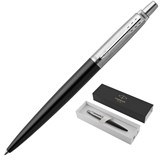 {{photo.Alt || photo.Description || 'Ручка шариковая PARKER "Jotter Core Bond Street Black CT", корпус черный, детали хром, синяя, 1953184'}}