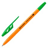 {{photo.Alt || photo.Description || 'Ручка шариковая BRAUBERG "ULTRA ORANGE", ЗЕЛЕНАЯ, узел 0,7 мм, чернила ГЕРМАНИЯ, наконечник ШВЕЙЦАРИЯ, 143565'}}