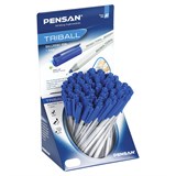 {{photo.Alt || photo.Description || 'Ручка шариковая масляная PENSAN "Triball", СИНЯЯ, ДИСПЛЕЙ, трехгранная, узел 1 мм, линия письма 0,5 мм, 1003/S60'}}