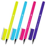 {{photo.Alt || photo.Description || 'Ручка шариковая BRAUBERG SOFT TOUCH STICK "НЕОН", СИНЯЯ, мягкое покрытие, корпус ассорти, узел 0,7 мм, 143697'}}