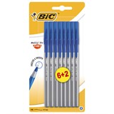 {{photo.Alt || photo.Description || 'Ручки шариковые с грипом BIC "Round Stic Exact", НАБОР 6+2 шт., СИНИЕ, линия письма 0,28 мм, блистер, 932862'}}