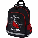 {{photo.Alt || photo.Description || 'Рюкзак ПИФАГОР SCHOOL, 1 отделение, 3 кармана, "Boxing", 38x28х14 см, 272077'}}