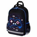 {{photo.Alt || photo.Description || 'Рюкзак ПИФАГОР SCHOOL, 1 отделение, 3 кармана, "Lucky gamer", 38x28х14 см, 273172'}}