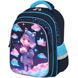 {{photo.Alt || photo.Description || 'Рюкзак BRAUBERG KIDS FLOSSY, 2 отделения, 3 кармана, "Sky girl", 3D-панель, 40х28х18 см, 273179'}}