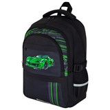 {{photo.Alt || photo.Description || 'Рюкзак BRAUBERG VIBE, 2 отделения, 5 карманов, "Green car", 40х28х14 см, 272088'}}
