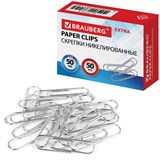 {{photo.Alt || photo.Description || 'Скрепки большие EXTRA BRAUBERG 50 мм никелированные 50 штук, 271314'}}