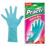 {{photo.Alt || photo.Description || 'Перчатки МНОГОРАЗОВЫЕ резиновые PACLAN "Extra Dry", хлопчатобумажное напыление, 100% флок, размер L (большой) синие, вес 54 г, 7350, 407350'}}