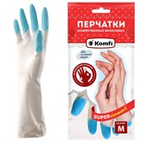 {{photo.Alt || photo.Description || 'Перчатки МНОГОРАЗОВЫЕ виниловые SUPER КОМФОРТ, гипоаллергенные, размер M (средний), вес 88 г, Komfi, ADM, 25590'}}