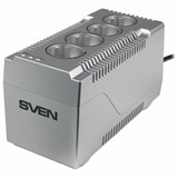 {{photo.Alt || photo.Description || 'Стаблилизатор SVEN VR-F1000, 320 Вт, 184-285 В, 4 евророзетки, SV-018818'}}