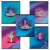 {{photo.Alt || photo.Description || 'Тетрадь А5 48 л. ПЗБМ, скоба, клетка, Soft Touch, брайль 3D, "Поганки" (микс в спайке), 23836'}}