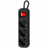 {{photo.Alt || photo.Description || 'Удлинитель сетевой DEFENDER G330, 3 розетки, c заземлением, выключатель, 10А, длина 3 м, черный, 99334'}}