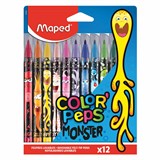 {{photo.Alt || photo.Description || 'Фломастеры MAPED "COLOR PEP'S Monster", 12 цветов, смываемые, вентилируемый колпачок, 845400'}}