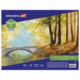 {{photo.Alt || photo.Description || 'Холст на картоне BRAUBERG ART CLASSIC, 50*70см, грунтованный, 100% хлопок, мелкое зерно, 191022'}}