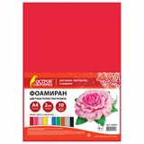 {{photo.Alt || photo.Description || 'Пористая резина/фоамиран А4, 2 мм, 10 листов, 10 цветов, яркие цвета, набор №2, ОСТРОВ СОКРОВИЩ, 660074'}}