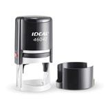 {{photo.Alt || photo.Description || 'Оснастка для печатей, оттиск D=42 мм, синий, TRODAT IDEAL 46042, корпус черный, крышка, подушка, 125308'}}