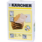 {{photo.Alt || photo.Description || 'Мешки для сбора пыли KARCHER, комплект 5 шт., бумажные, +1 микрофильтр, для пылесоса SE 5.100, 6.904-143.0'}}