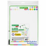 {{photo.Alt || photo.Description || 'Доска для рисования с маркером двухсторонняя, в клетку/белая, 24х34 см (А4), BRAUBERG KIDS, 238152'}}