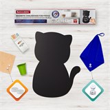 {{photo.Alt || photo.Description || 'Доска на холодильник магнитно-меловая 30х40 см "Pussy Cat" с набором аксессуаров, BRAUBERG, 237840'}}
