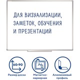 {{photo.Alt || photo.Description || 'Доска магнитно-маркерная 60х90 см, алюминиевая рамка, Польша, STAFF Profit, 237721'}}