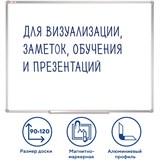 {{photo.Alt || photo.Description || 'Доска магнитно-маркерная 90х120 см, алюминиевая рамка, ГАРАНТИЯ 10 ЛЕТ, STAFF, 235463'}}