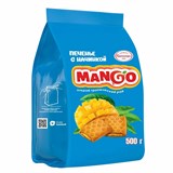 Печенье сдобное БРЯНКОНФИ с начинкой манго, 500 г, УТ-00028798 623975