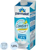 Молоко Parmalat ультрапастеризованное, безлактозное 1,8%, 1л 1170342