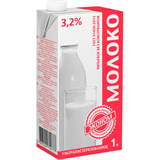 Молоко ЭКОНОМ жирность 3,2%, 950 г, ультра пастеризованное 396285