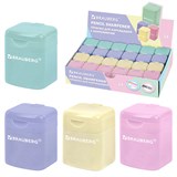 {{photo.Alt || photo.Description || 'Точилка кросс-серия "PASTEL", с контейнером, корпус ассорти, BRAUBERG, 273255'}}