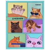 {{photo.Alt || photo.Description || 'Дневник 5-11 класс 48 л., твердый, FUNSTER (ФАНСТЕР), выборочный лак, с подсказом, "Мемные коты", 107617'}}
