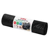 {{photo.Alt || photo.Description || 'Мешки для мусора 60 л, черные, в рулоне 20 штук, сверхпрочные, ПВД 45 мкм, 50x70 см, LAIMA, 702654'}}