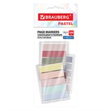{{photo.Alt || photo.Description || 'Закладки клейкие пастельные BRAUBERG PASTEL, НАБОР 300 штук (15 цветов х 20 листов), 45х12 мм, 116682'}}