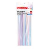 {{photo.Alt || photo.Description || 'Закладки клейкие, выделители текста, BRAUBERG ULTRA PASTEL COLOR, 135х5 мм, 160 штук (8 цветов х 20 листов), 116686'}}