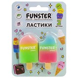 {{photo.Alt || photo.Description || 'Ластик фигурный FUNSTER (ФАНСТЕР) "АЙСКРИМ", НАБОР 2 ШТУКИ, 55х29х12 мм, цвет ассорти, экологичный ПВХ, блистер, 274016'}}