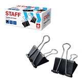 {{photo.Alt || photo.Description || 'Зажимы для бумаг БОЛЬШИЕ STAFF ECO, КОМПЛЕКТ 12 шт., 51 мм, на 230 листов, черные, картонная коробка, 274035'}}