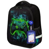 {{photo.Alt || photo.Description || 'Ранец BRAUBERG FIT, 2 отделения, "Neon gamepad", 3D-панель, 38х27х14 см, 274385'}}