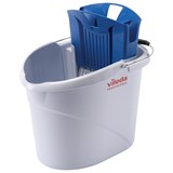 {{photo.Alt || photo.Description || 'Ведро с отжимом VILEDA PROFESSIONAL "УльтраСпид Мини" 10 л, синий, 129686'}}