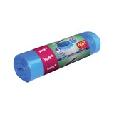{{photo.Alt || photo.Description || 'Мешки для мусора с завязками 60 л, СУПЕРПЛОТНЫЕ, синие, в рулоне 20 шт., ПНД, 18 мкм, YORK, 902200'}}
