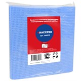 {{photo.Alt || photo.Description || 'Салфетки протирочные нетканые многоразовые HACCPER LS "Blue", 10 шт., 40х40 см, 80 г/м2'}}