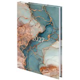 {{photo.Alt || photo.Description || 'Ежедневник датированный 2027 145х215 мм, А5, STAFF, ламинированная обложка, "Мрамор", 117793'}}