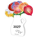 {{photo.Alt || photo.Description || 'Календарь настольный, подарочный, фигурный, 2027, сувенир DIY, картон, BRAUBERG, "Букет", 116734'}}