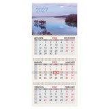 {{photo.Alt || photo.Description || 'Календарь квартальный 2027 г., 3 блока, 3 гребня, бегунок, офсет, BRAUBERG, "Гладь озера", 118262'}}