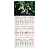 {{photo.Alt || photo.Description || 'Календарь квартальный 2027 г., 3 блока, 3 гребня, бегунок, офсет, BRAUBERG, "Ландыши", 118266'}}