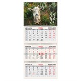 {{photo.Alt || photo.Description || 'Календарь квартальный 2027 г., 3 блока, 3 гребня, бегунок, мелованная бумага, BRAUBERG, "Символ 2027", 118279'}}