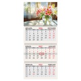 {{photo.Alt || photo.Description || 'Календарь квартальный 2027 г., 3 блока, 3 гребня, бегунок, мелованная бумага, BRAUBERG, "Букет Лилий", 118282'}}