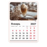 {{photo.Alt || photo.Description || 'Календарь отрывной на магните на 2027 г., BRAUBERG, 130x180 мм, склейка, "Кофе", 118352'}}
