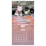 {{photo.Alt || photo.Description || 'Календарь настенный перекидной 2027 г., BRAUBERG, 12 листов, 21,4х42,8 см, МИНИ, "Vibe meme", 118438'}}