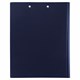 Папка-планшет STAFF, А4 (310х230 мм), с прижимом и крышкой, пластик, синяя, 0,5 мм, 229220 229220