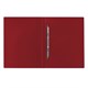 Папка с металлическим скоросшивателем BRAUBERG стандарт, красная, до 100 листов, 0,6 мм, 221632 221632