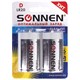 Батарейки КОМПЛЕКТ 2 шт, SONNEN Alkaline, D (LR20, 13А), алкалиновые, в блистере, 451091 451091 - фото 106130